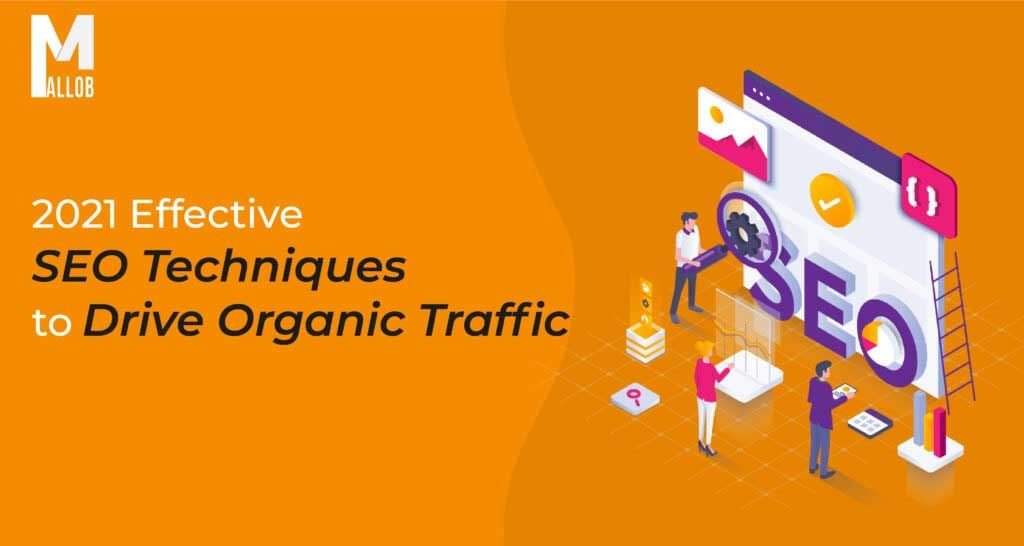 2021 Effective SEO Techniques To Drive Organic Traffic - Mallob