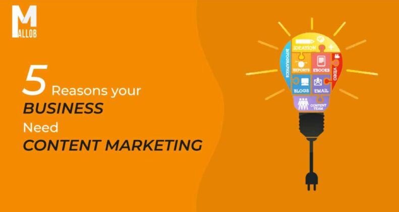 Business Need Content Marketing - Mallob