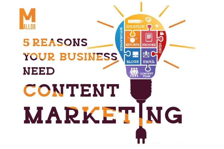 5 Reasons your Business Need Content Marketing - mallob